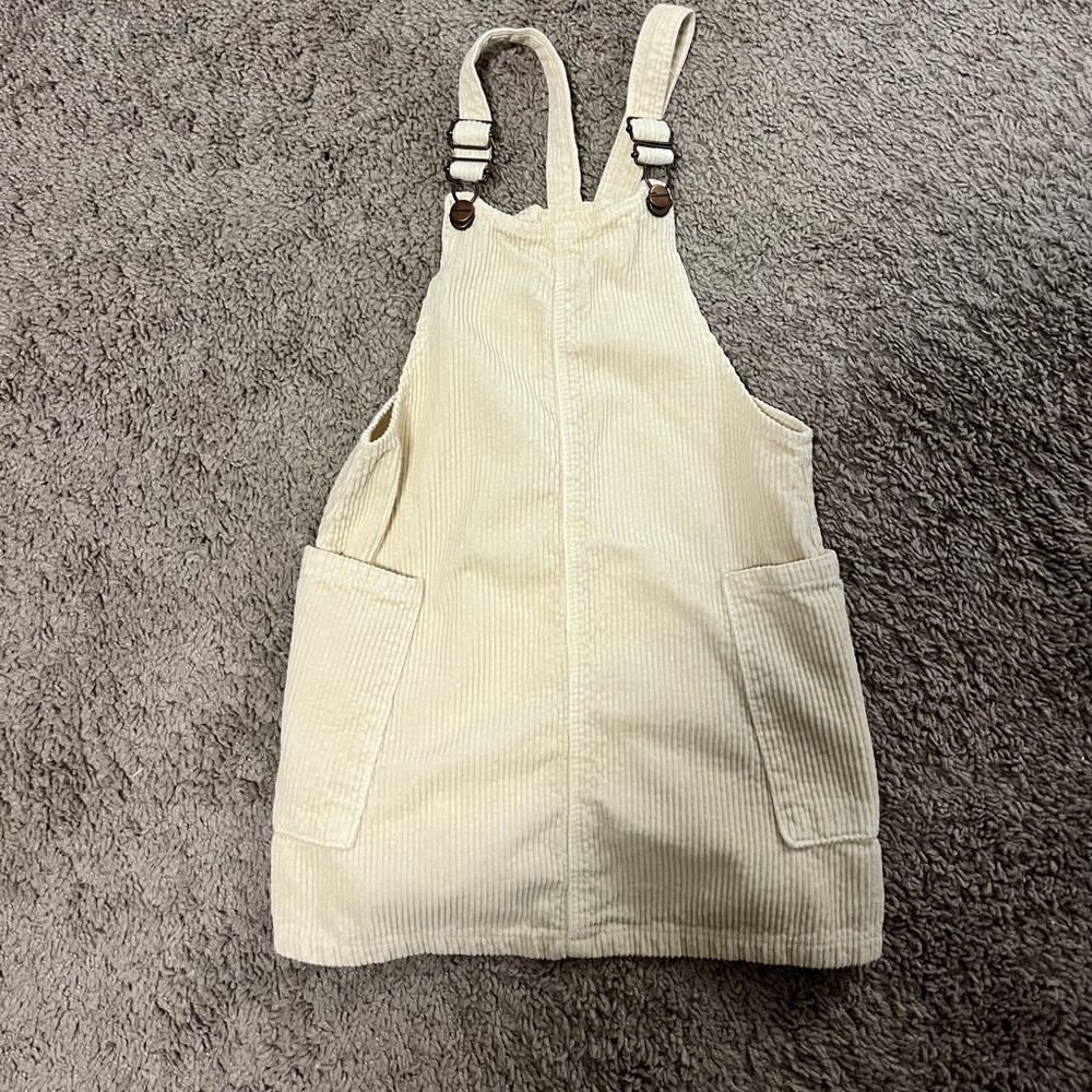 Girls Zara dress overalls